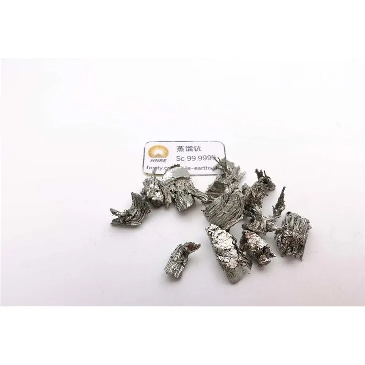 High Purity Scandium Metal High Purity Scandium Metal